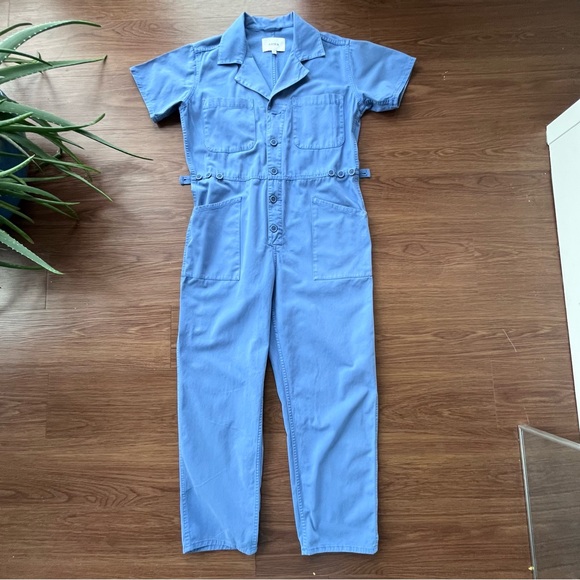 PISTOLA Grover Jumpsuit in Ocean Blue. Casual & Chic. NWOT Size Large (fit 8-12) - Picture 7 of 16